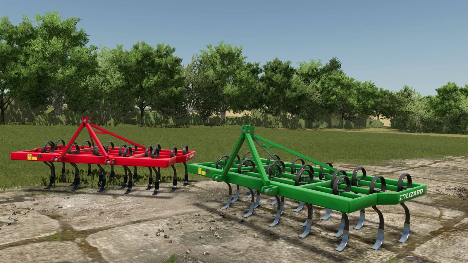 Lizard 17-tine cultivator FS25 - screenshot 1