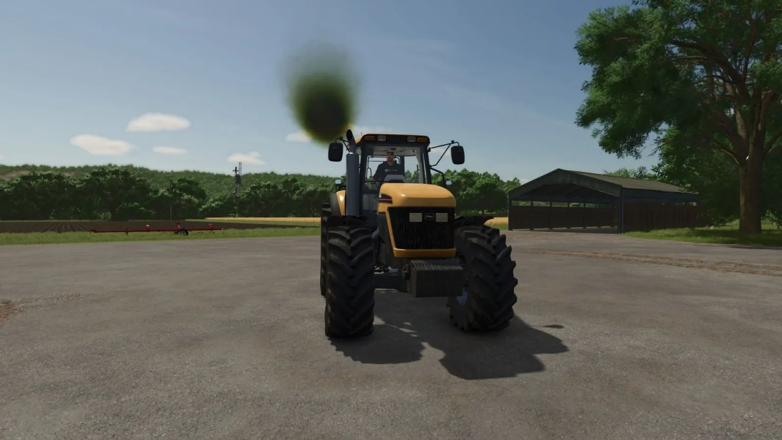 Real Exhaust Smoke FS25 - screenshot 2