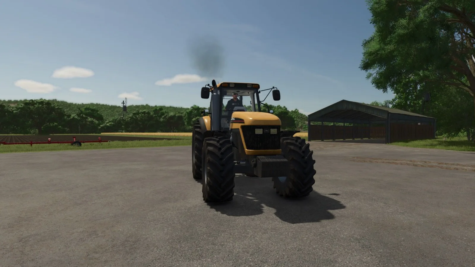 Real Exhaust Smoke FS25 - screenshot 1