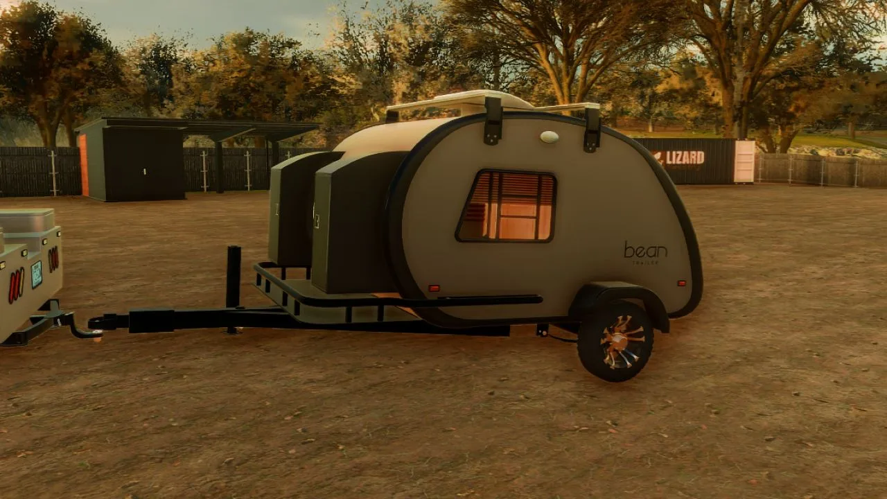 Bean Camper Trailer FS25 - screenshot 1