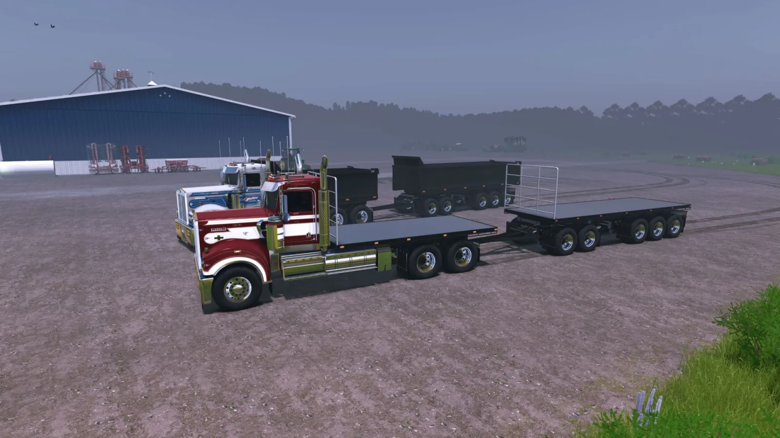 Tipper and Dogg Trailer FS25 - screenshot 1