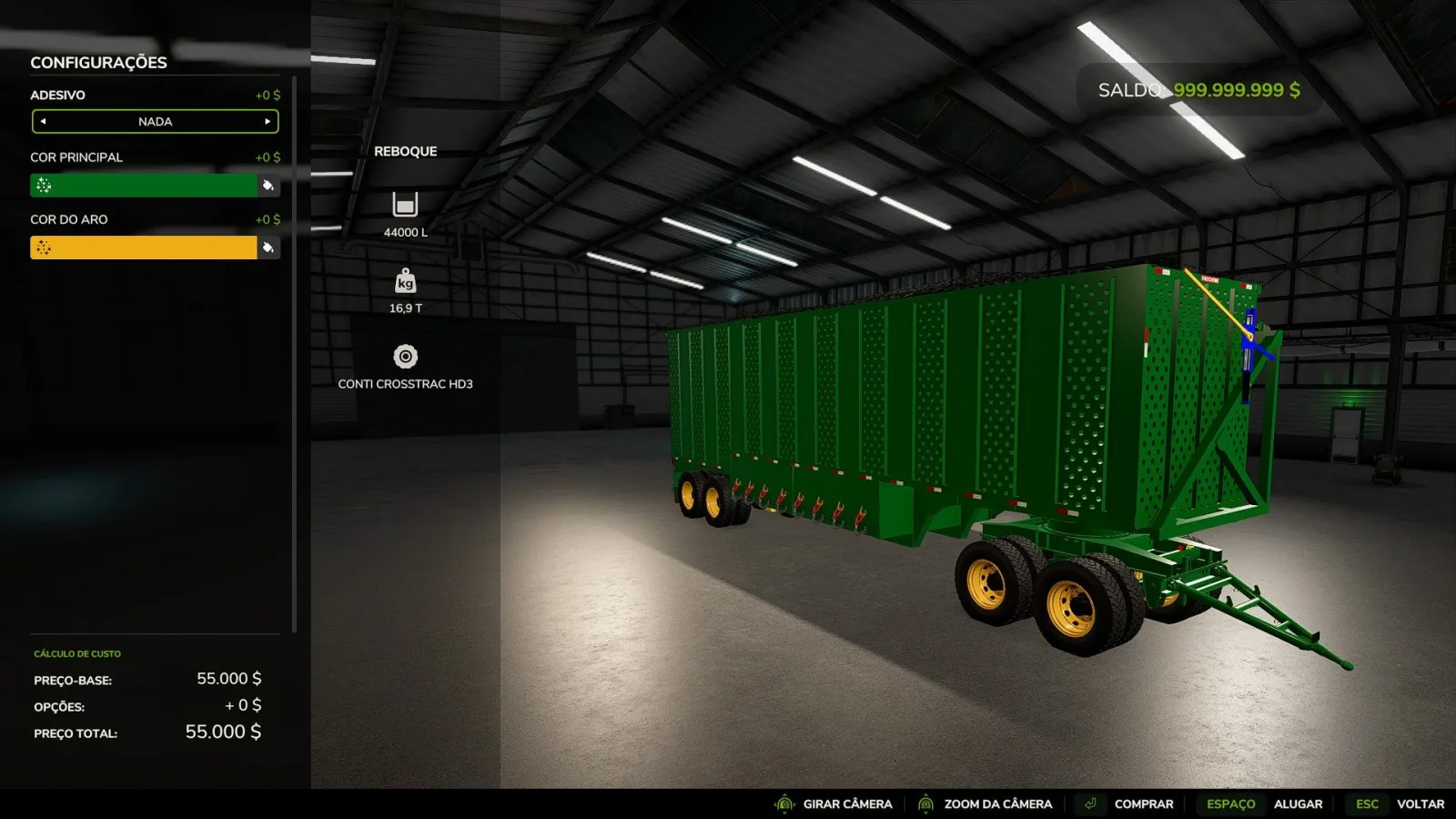 Facchini sugarcane B-Train FS25 - screenshot 1