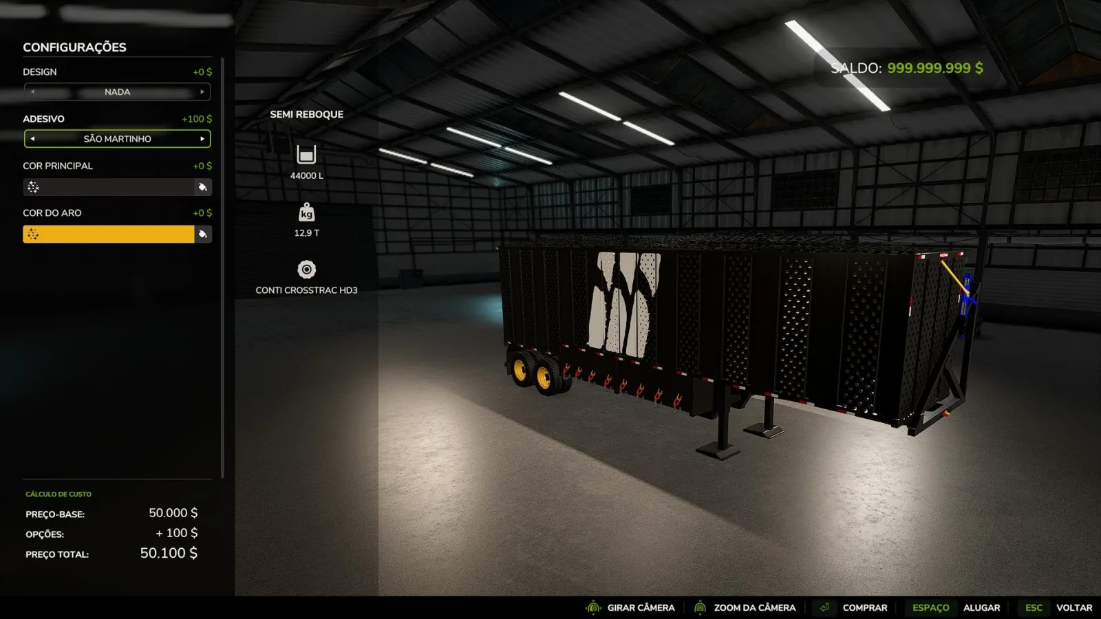 Facchini sugarcane B-Train FS25 - screenshot 2