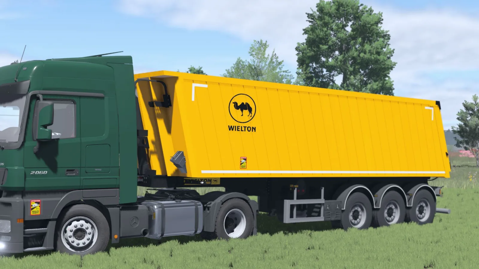Wielton Bulk Master FS25 - screenshot 1