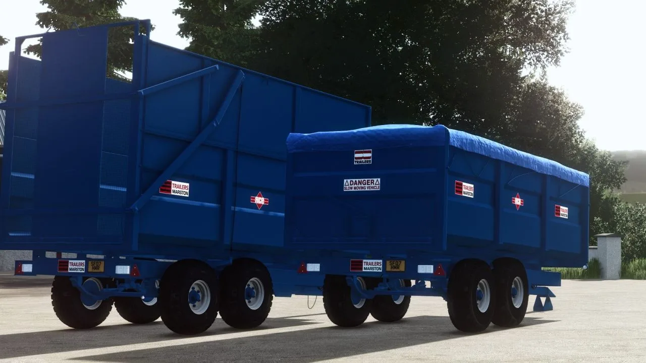 Marston ACE 10 grain and silage trailer FS25 - screenshot 2