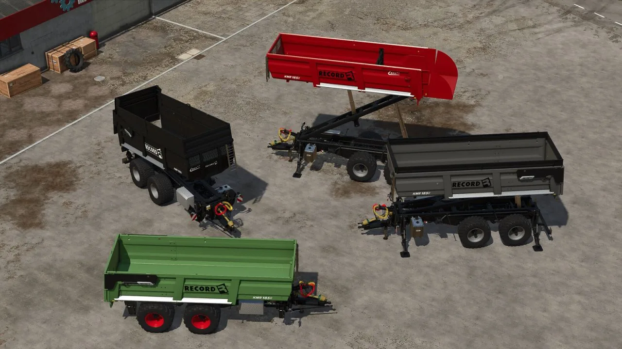Record KMR 1850 EVO++ Lift Version FS25 - screenshot 1