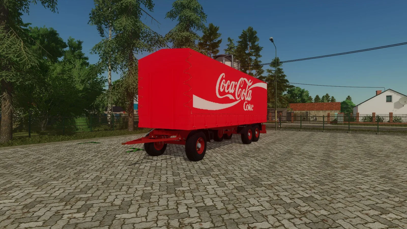 Coca-Cola truck trailer FS25