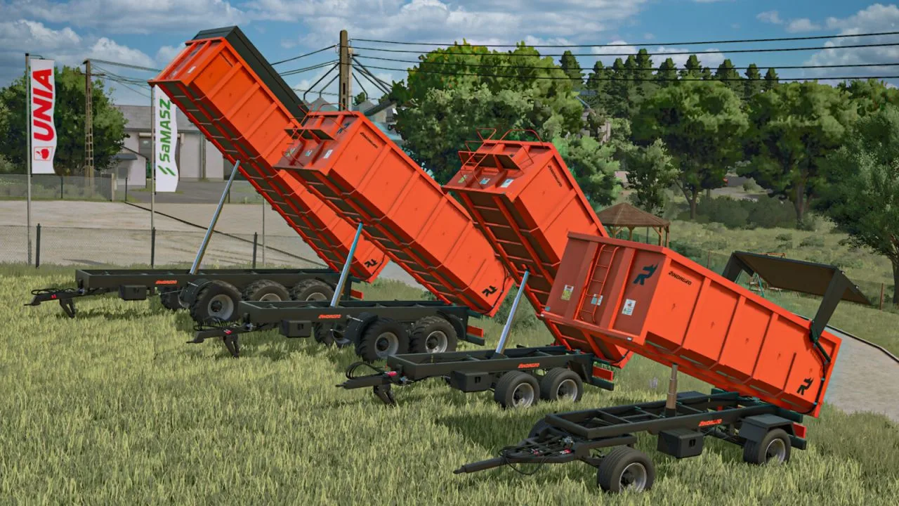 Rinoagro Tipping Trailer Pack FS25 - screenshot 1