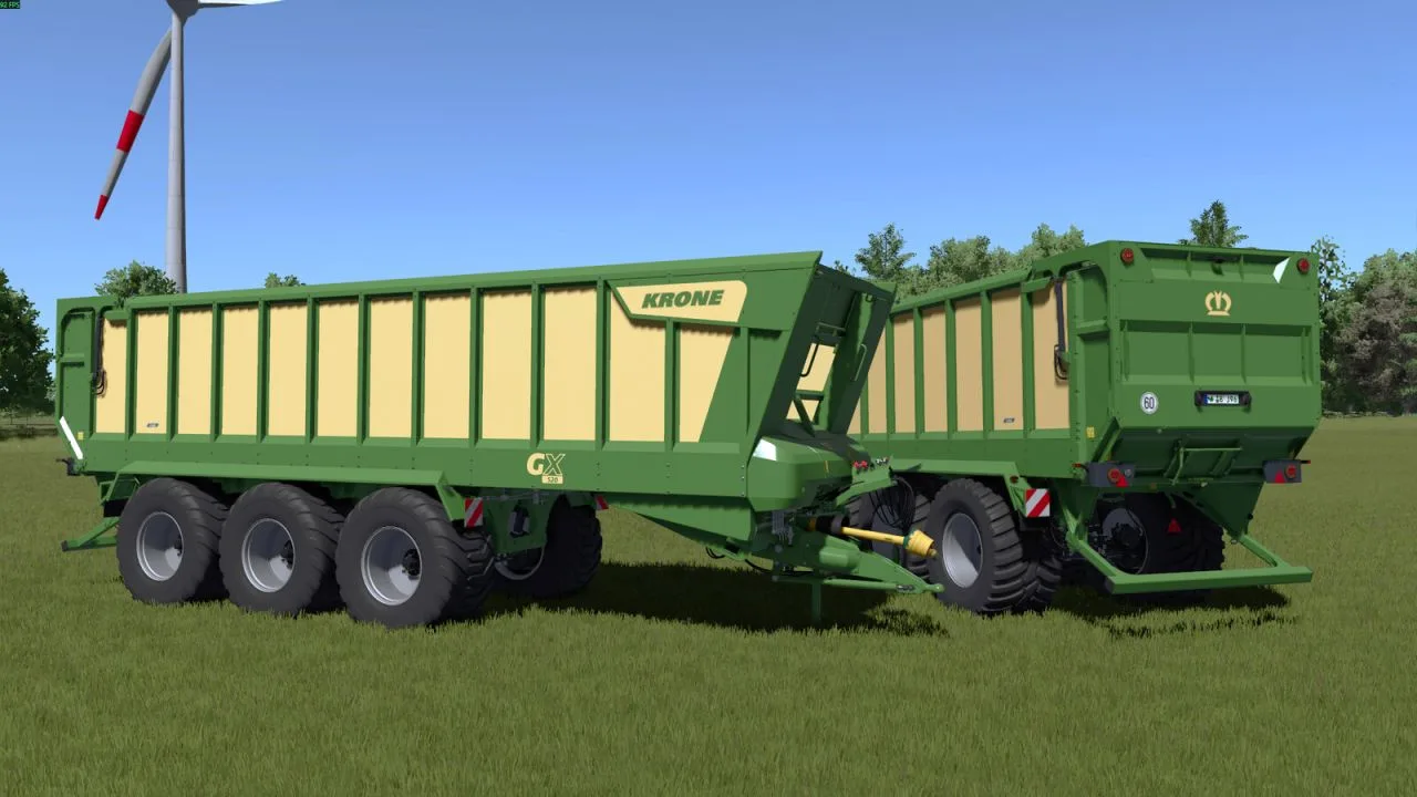 Krone GX520 (MY2024) FS25 - screenshot 1