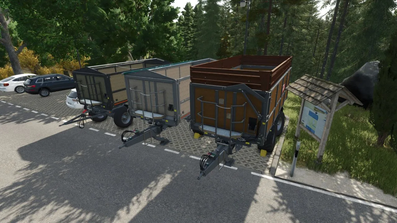 Rudolph Trailer Pack FS25 - screenshot 1