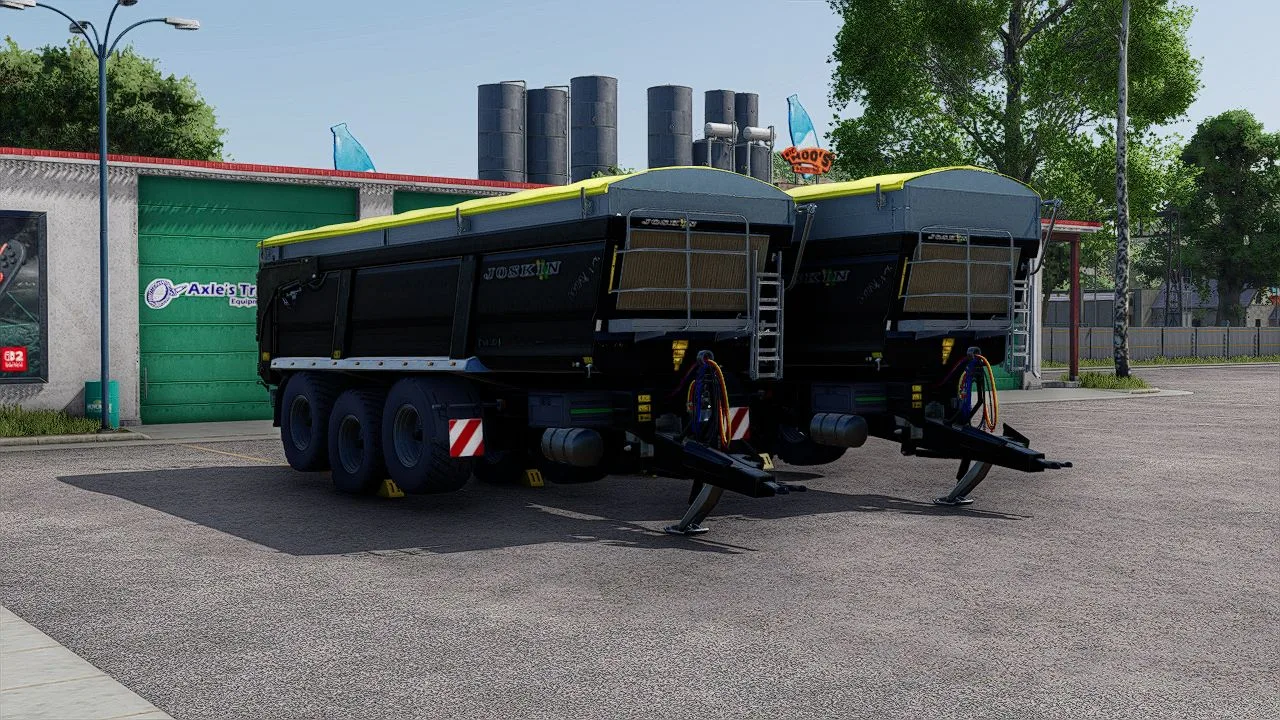 Joskin 8000 Black FS25 - screenshot 1