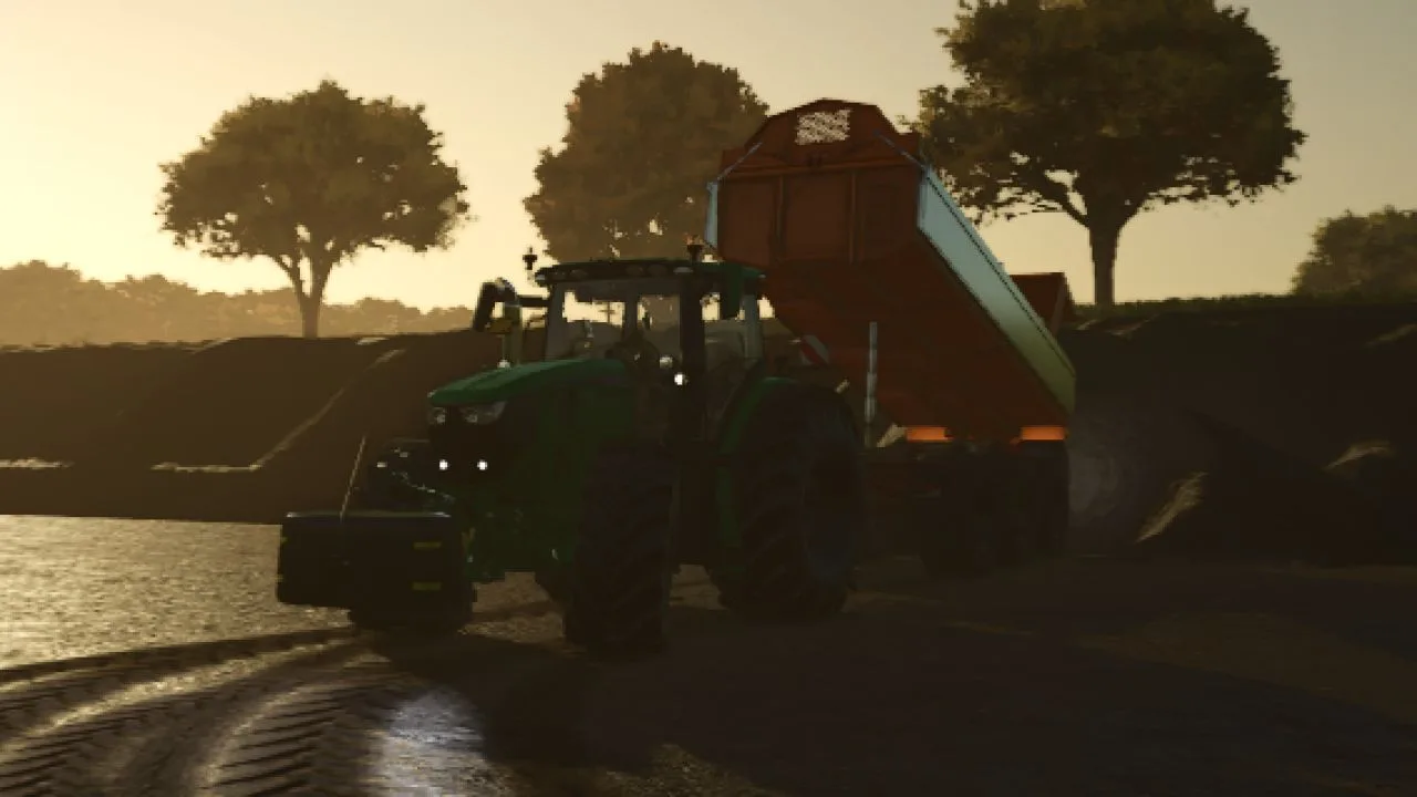 Veenhuis 3-axle trailer FS25 - screenshot 3