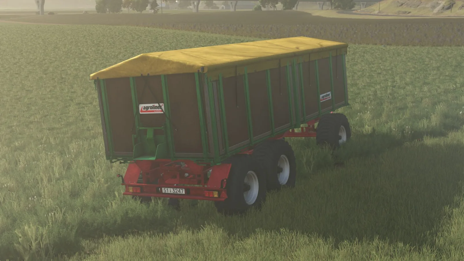 Retro Kröger HKD 402, 3-axle FS25 - screenshot 2