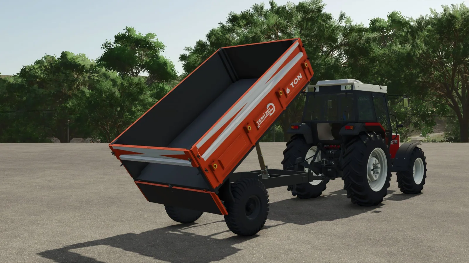 Temizel 6 Ton Trailer FS25 - screenshot 2