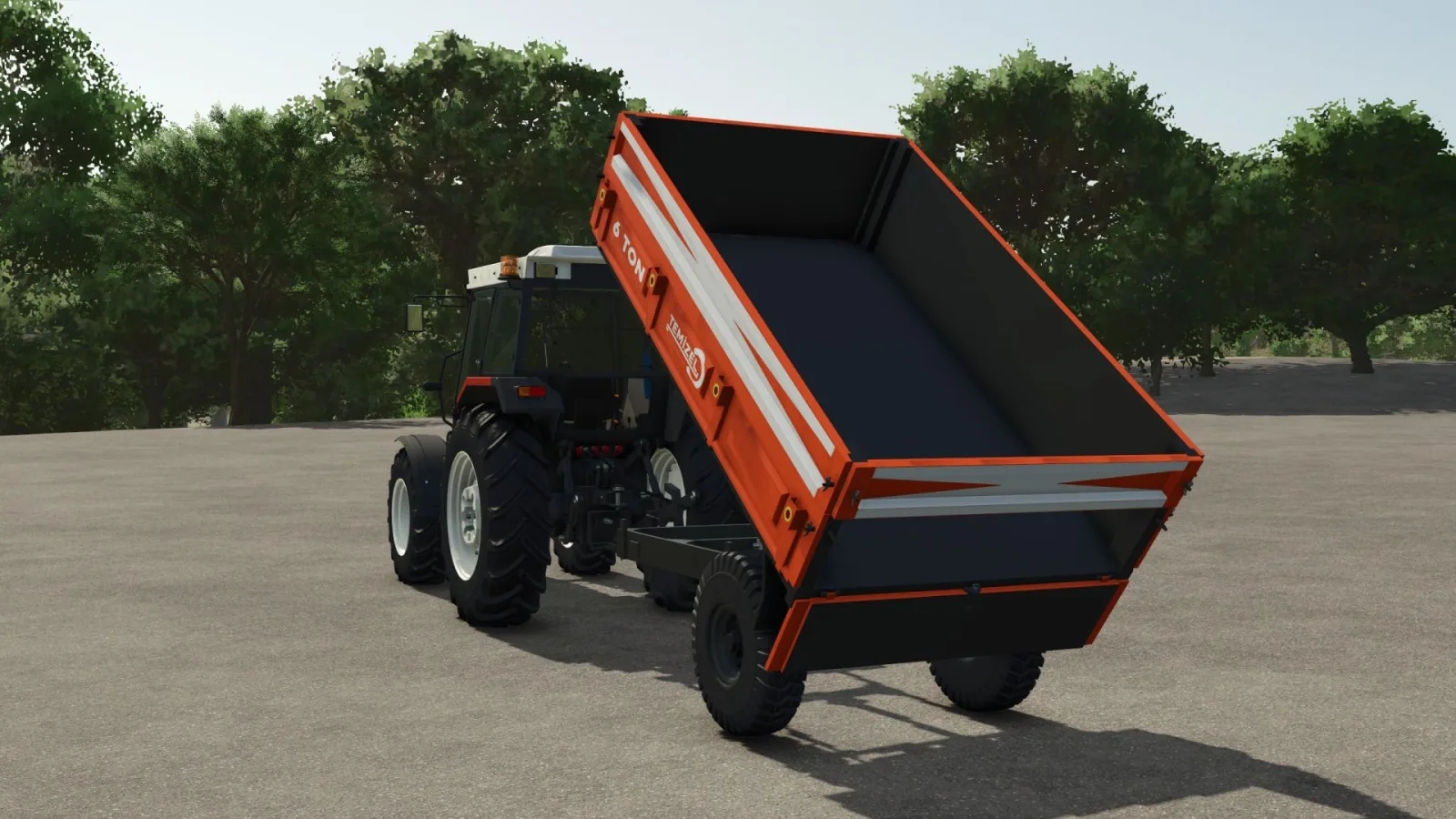 Temizel 6 Ton Trailer FS25 - screenshot 1