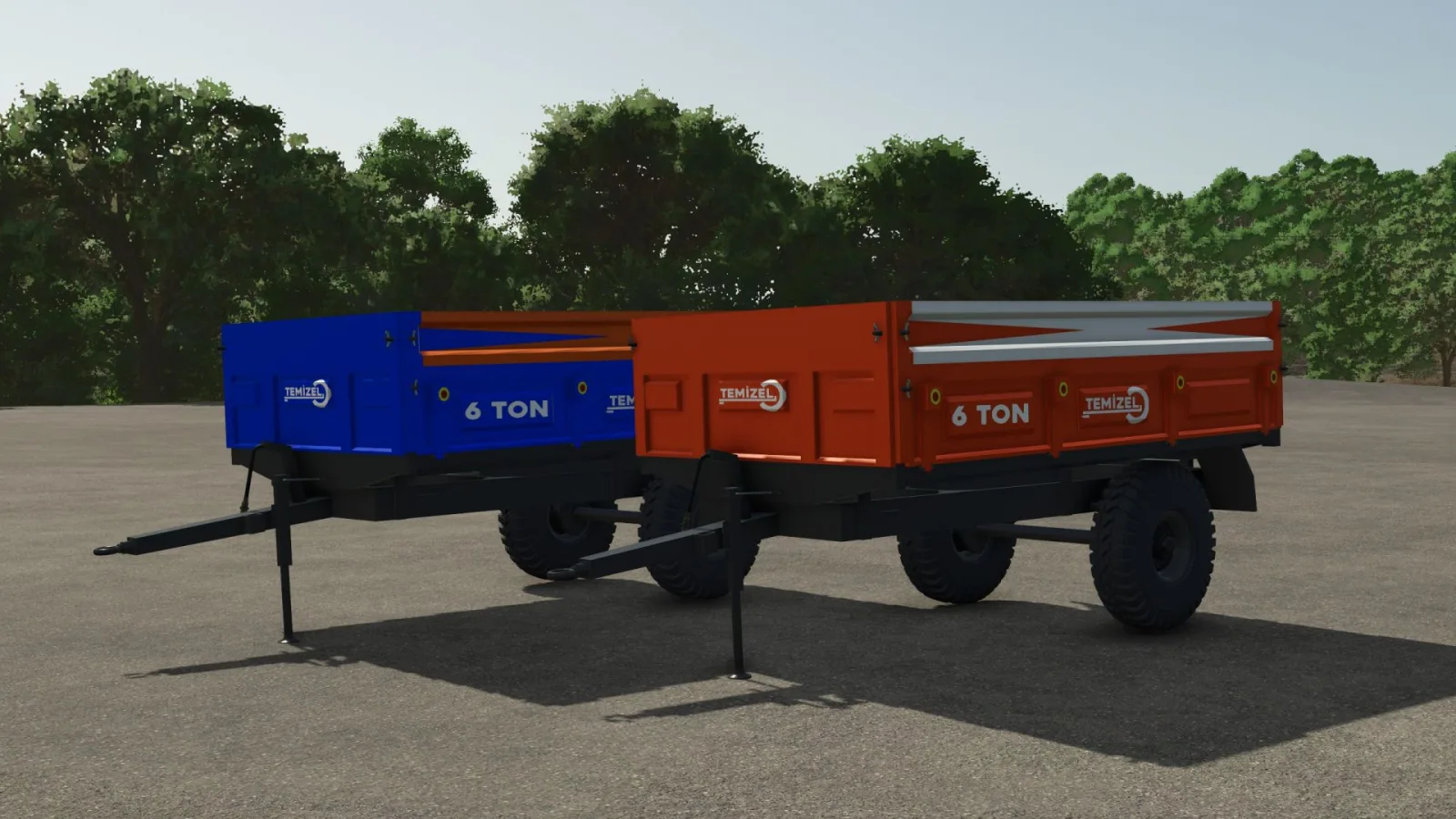 Temizel 6 Ton Trailer FS25 - screenshot 3
