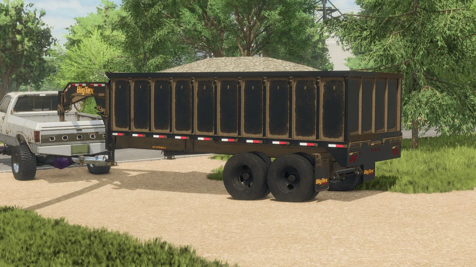 Big Tex Dump Trailer FS25 - screenshot 3