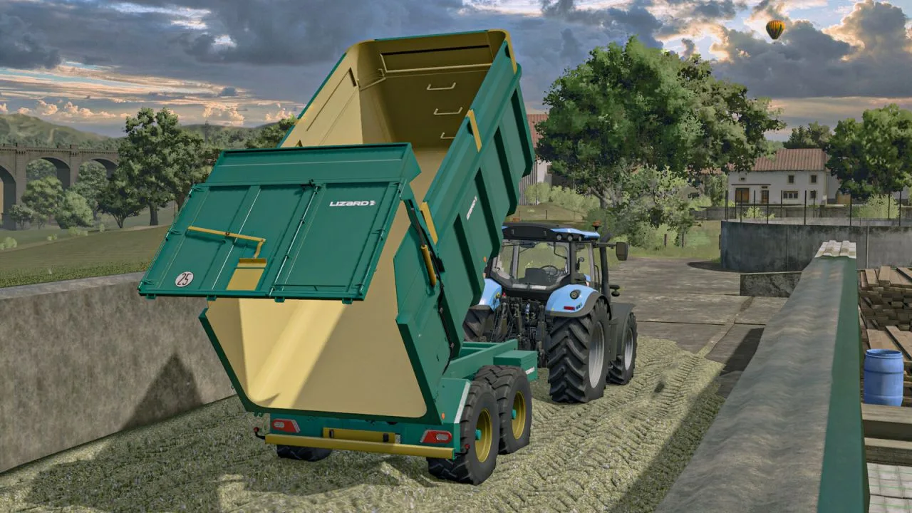 Lizard RT Tipping Trailer Pack FS25 - screenshot 3