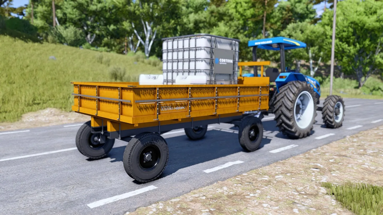 Wooden Cart FS25