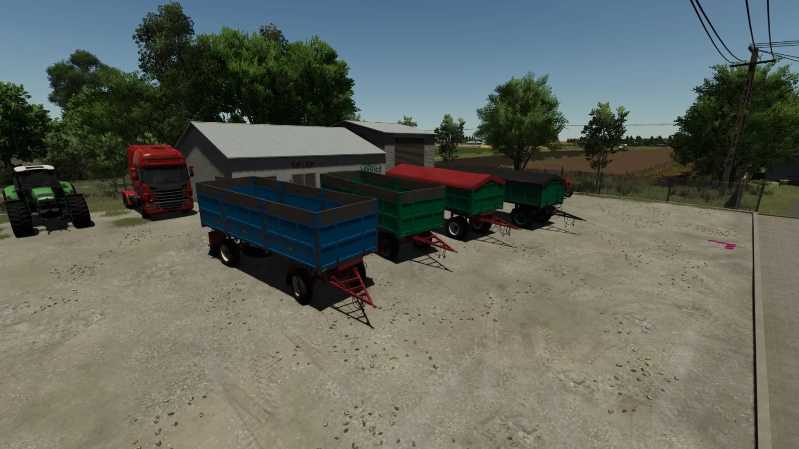 Lizard Trailer Pack FS25 - screenshot 1