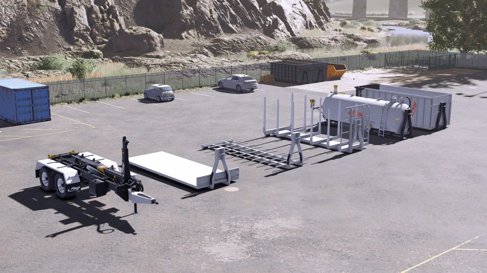 IT Runner Fliegl Pack FS25 - screenshot 1