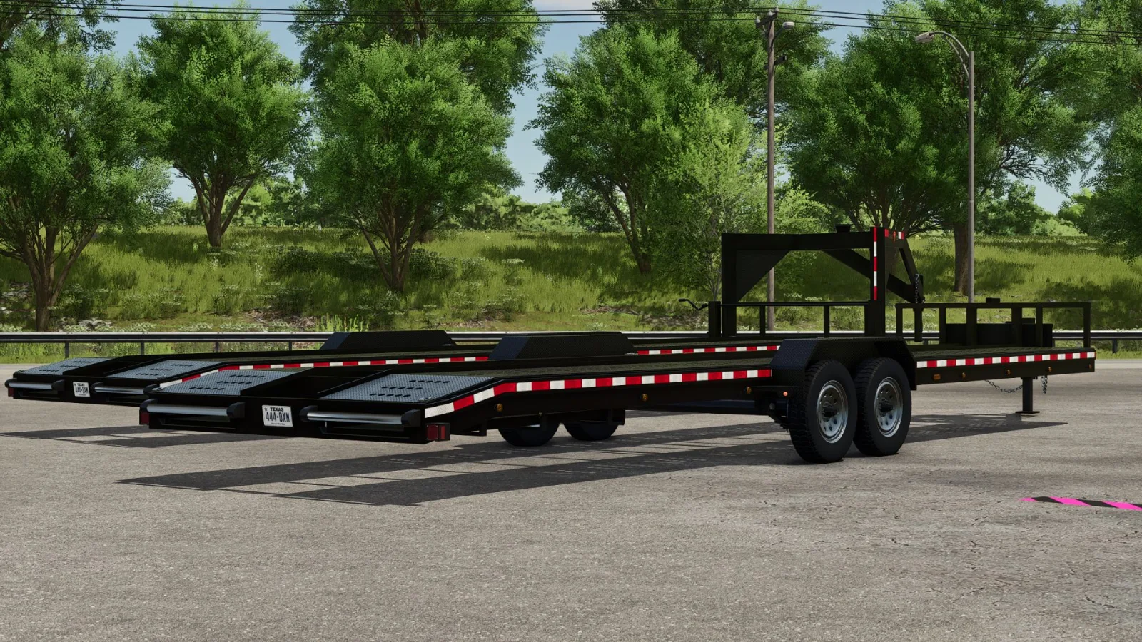 Texas Pride 2-Car Hauler Pack FS25 - screenshot 1