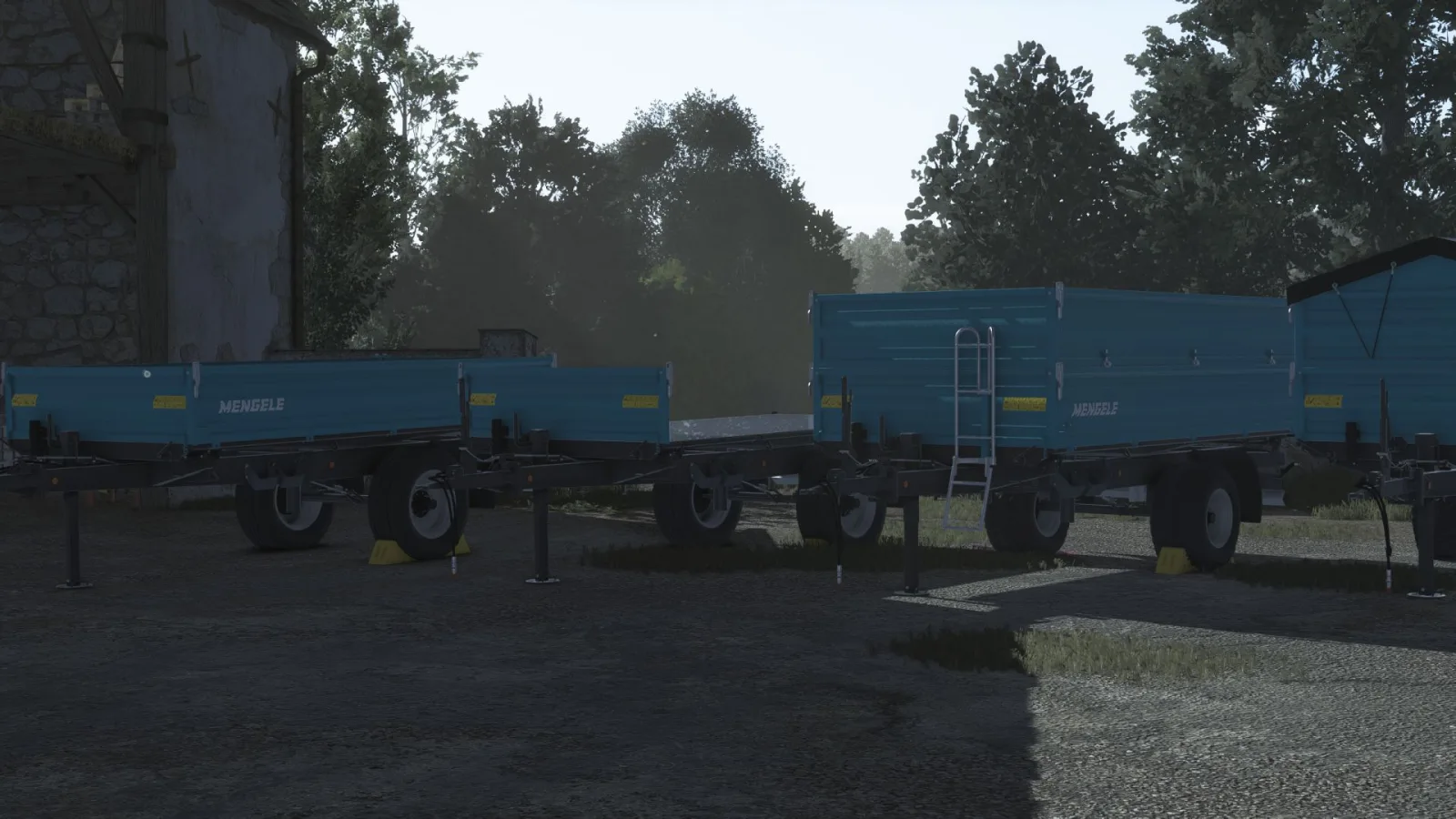 Mengele Single Axle Trailer FS25 - screenshot 3