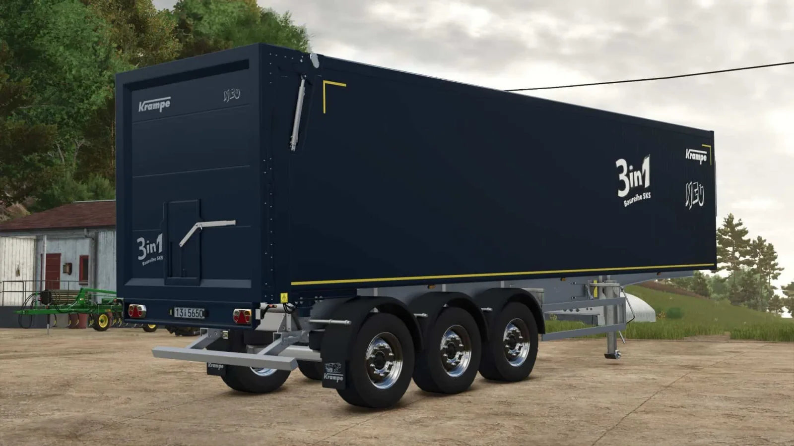 Krampe SKS 3000 (unrealistic edition) FS25 - screenshot 2