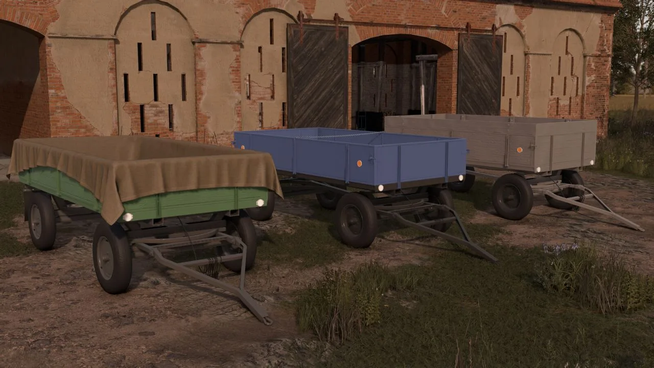 Old Homemade Trailer FS25 - screenshot 1