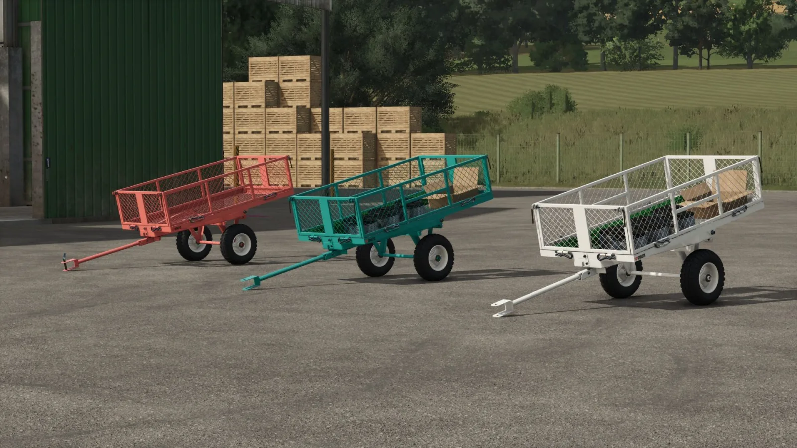 ATV Dump Cart FS25 - screenshot 1