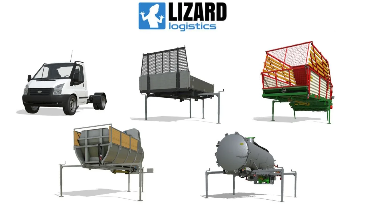 Lizard Rumbler Pickup Pack FS25 - screenshot 2