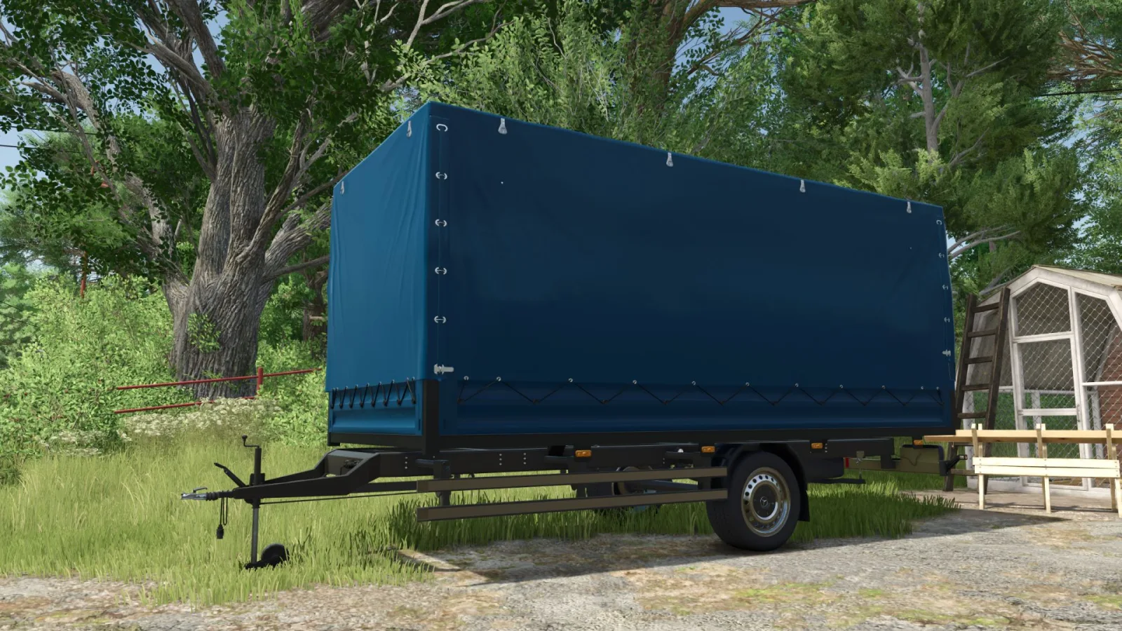 Mercedes-Benz Sprinter trailer FS25 - screenshot 3
