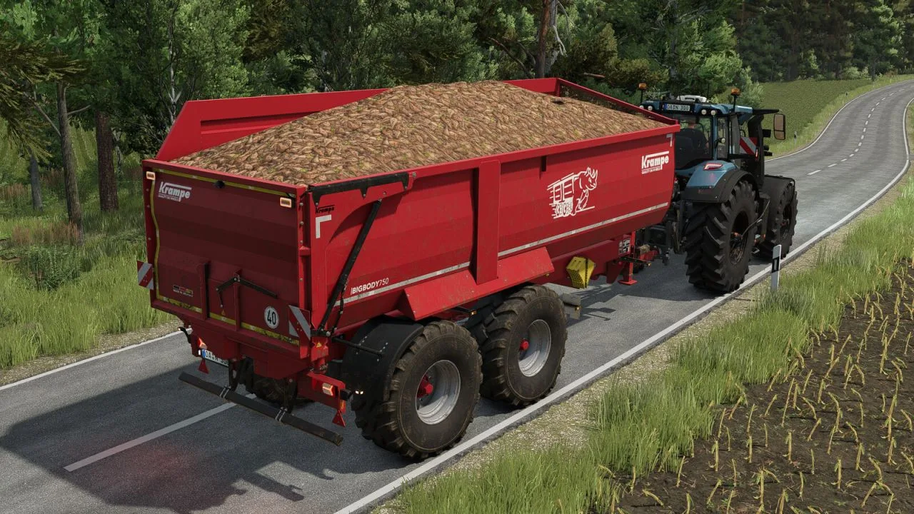 Krampe BigBody 750 2024 FS25 - screenshot 3
