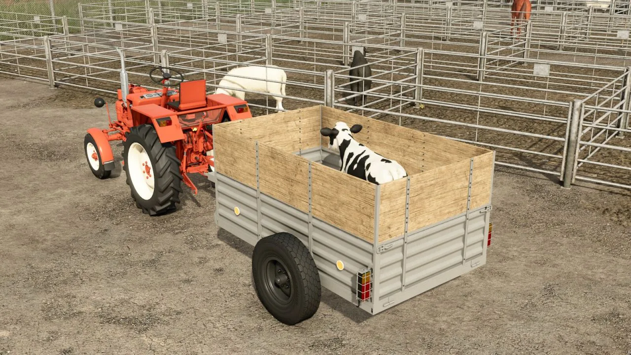 Two Wheel Trailer FS25 - screenshot 2