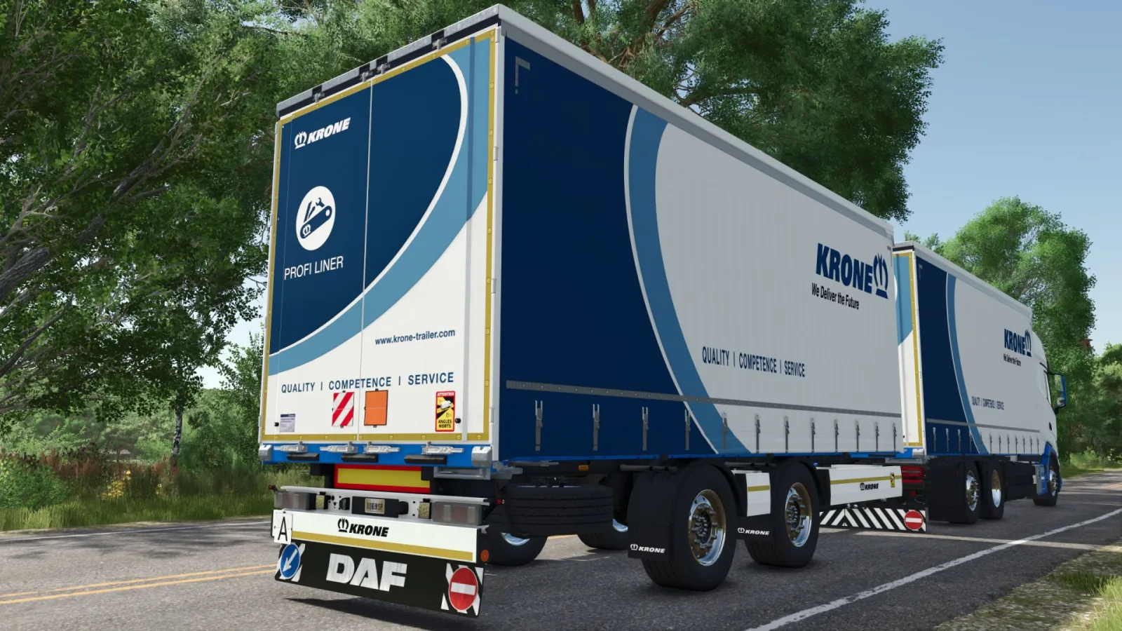 Krone trailer pack FS25 - screenshot 3