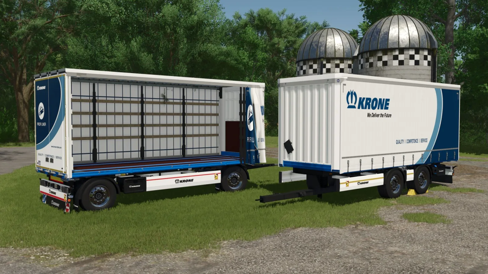 Krone trailer pack FS25 - screenshot 1