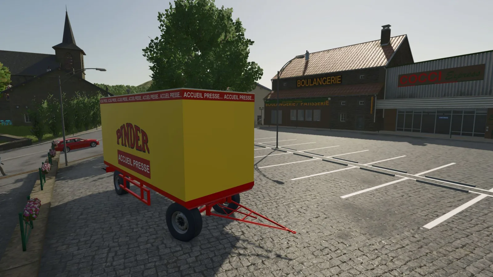 Trailer Home Press Pinder FS25 - screenshot 2