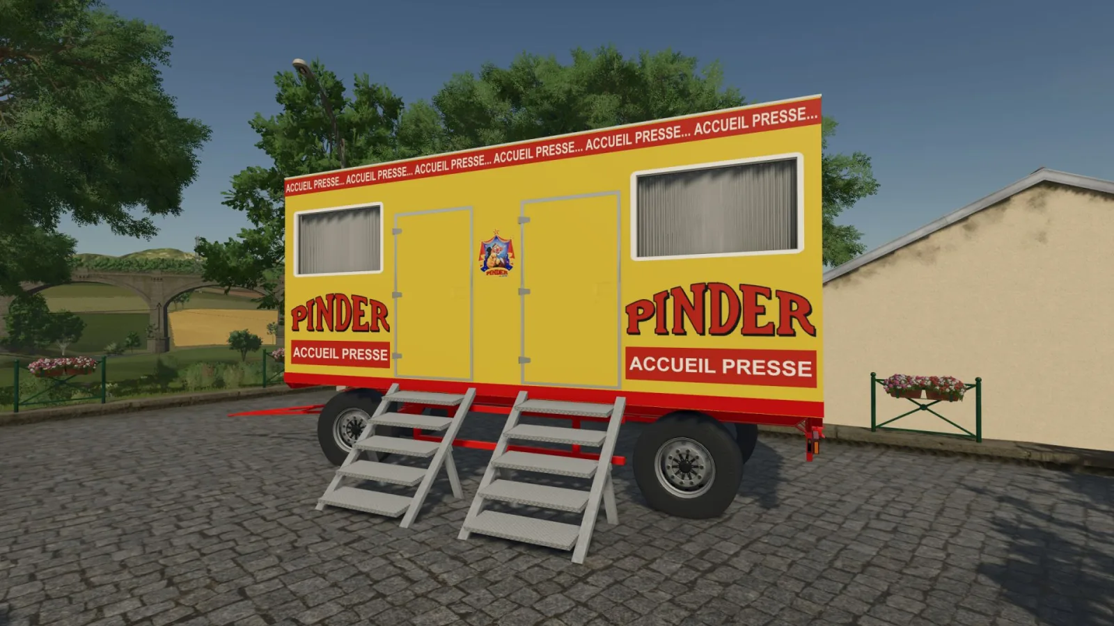 Trailer Home Press Pinder FS25 - screenshot 3
