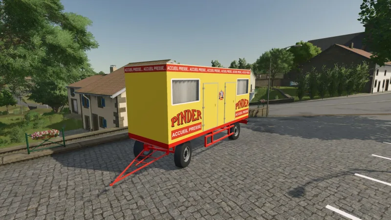 Trailer Home Press Pinder FS25