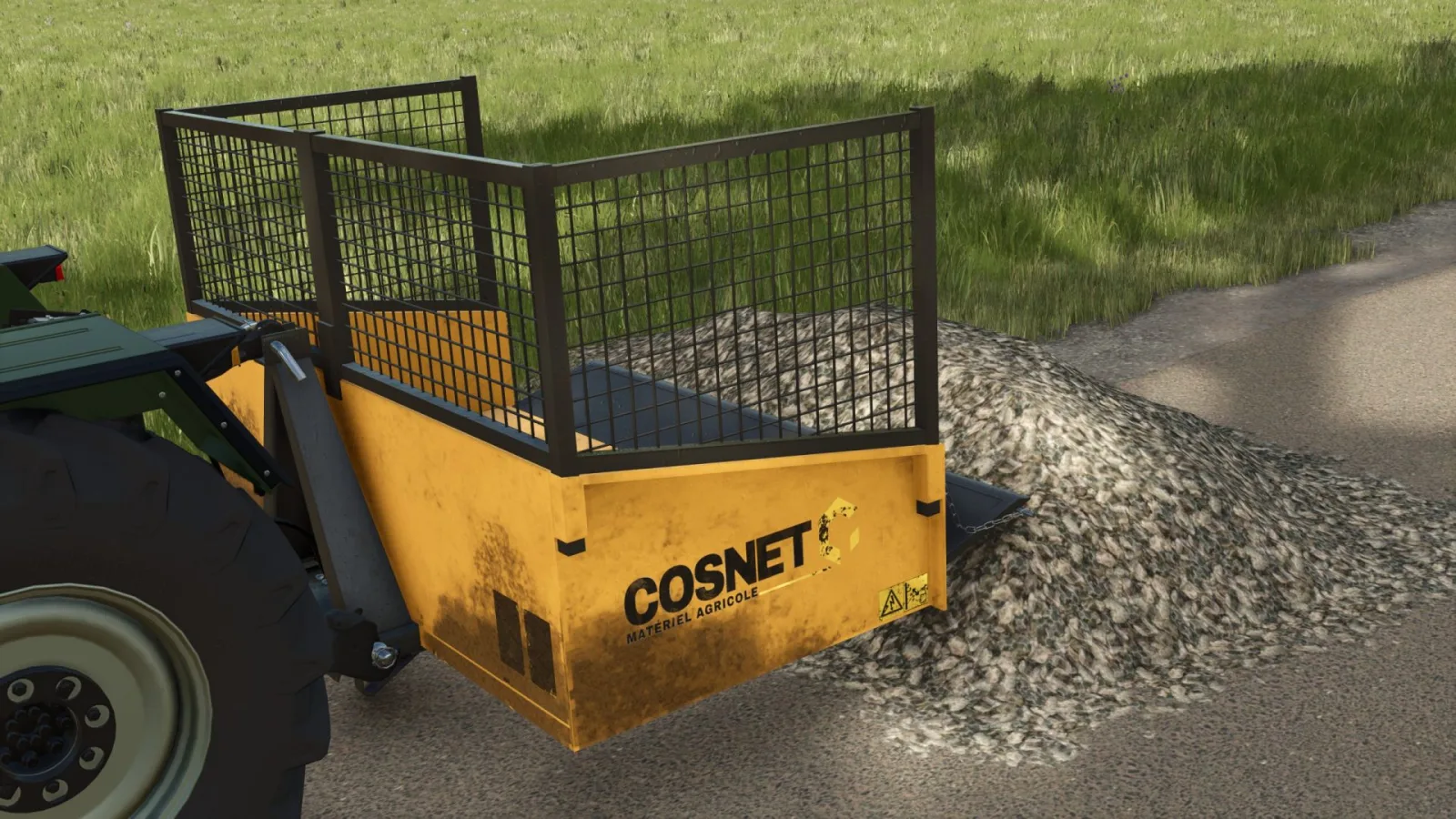 Cosnet 3-point mounted skip FS25 - screenshot 3