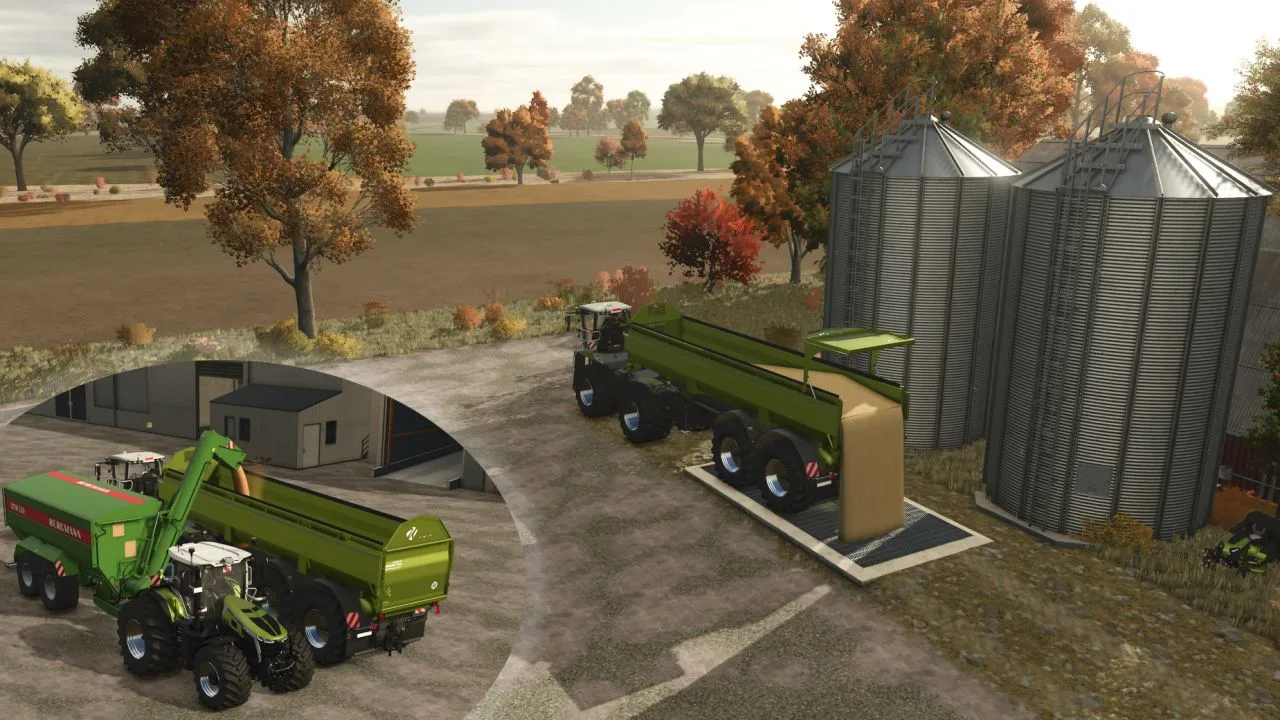Trailer for Xerion 4200 Saddletrac FS25 - screenshot 3