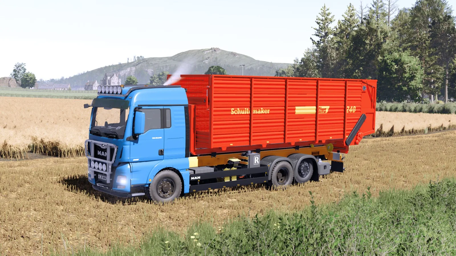 Schuitemaker Siwa 240 Hooklift Silage Container FS25 - screenshot 3