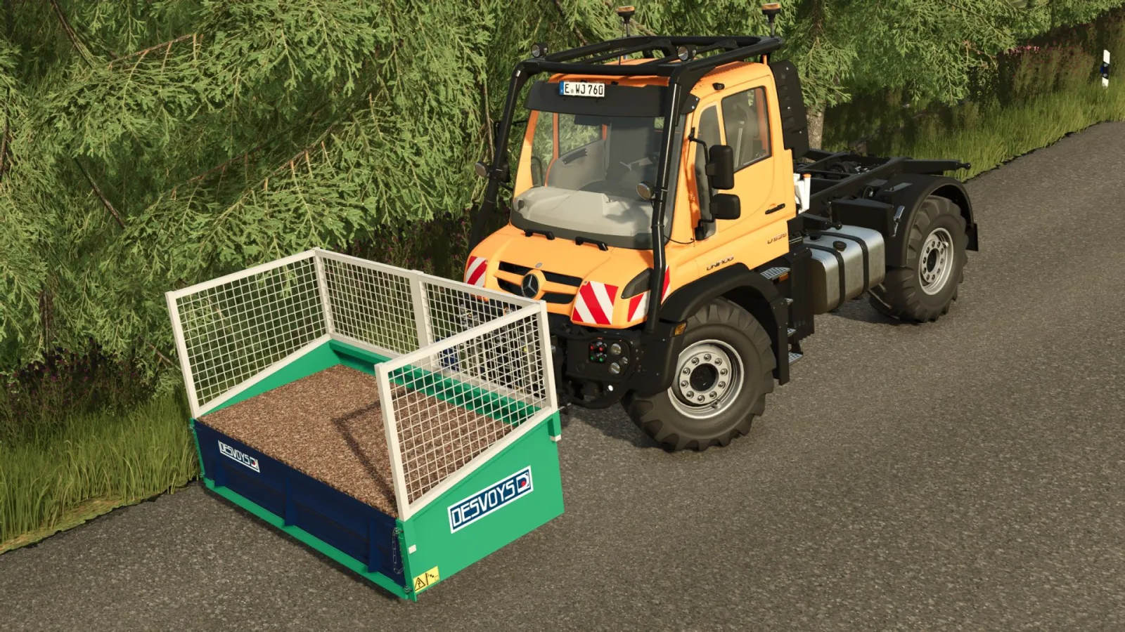 Desvoys 3-point mounted skip FS25 - screenshot 3