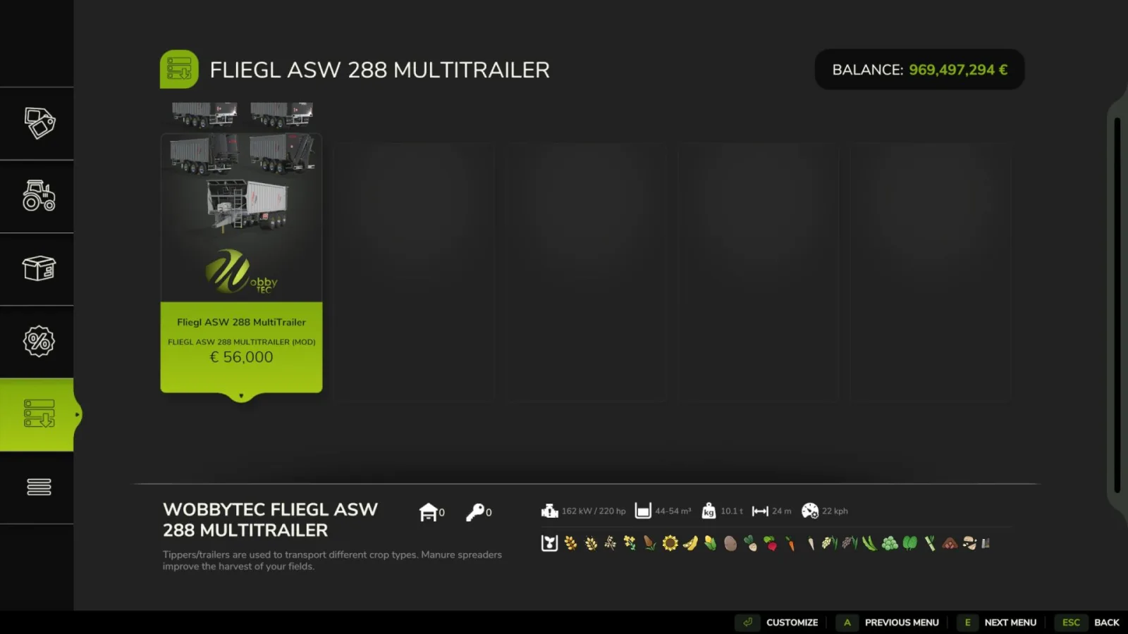 Fliegl ASW 288 FS25 - screenshot 2