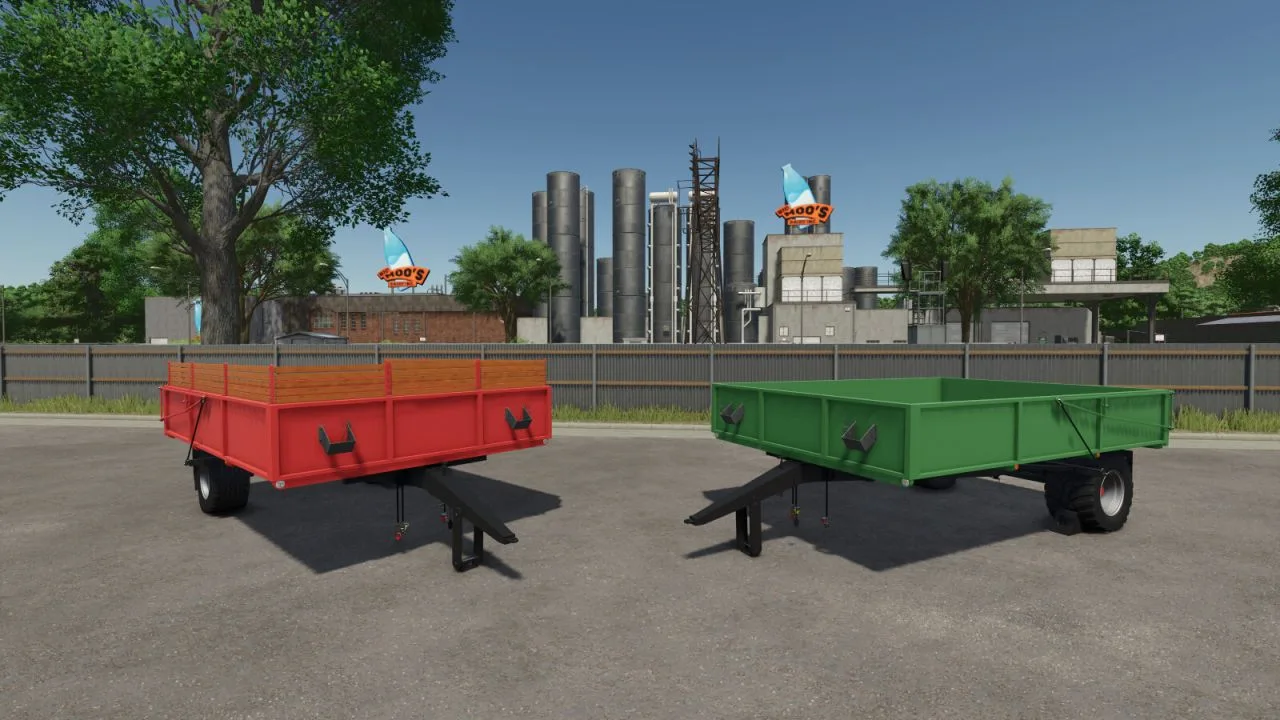 Tek4 Trailer FS25 - screenshot 1