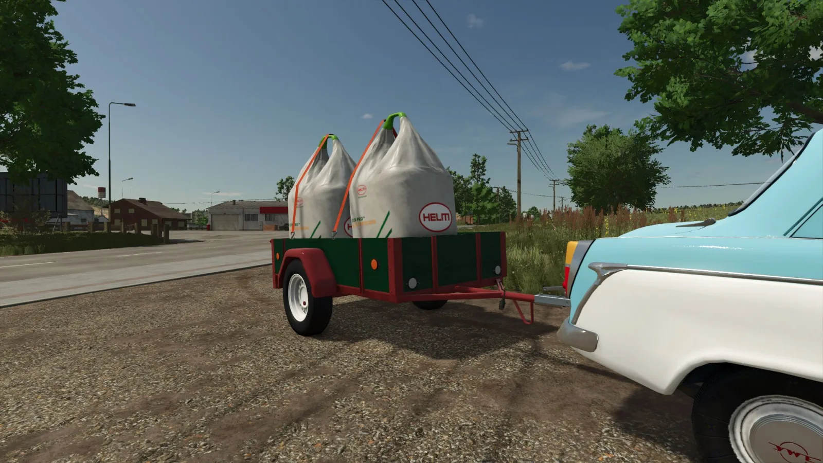 Old Car Trailer FS25 - screenshot 3