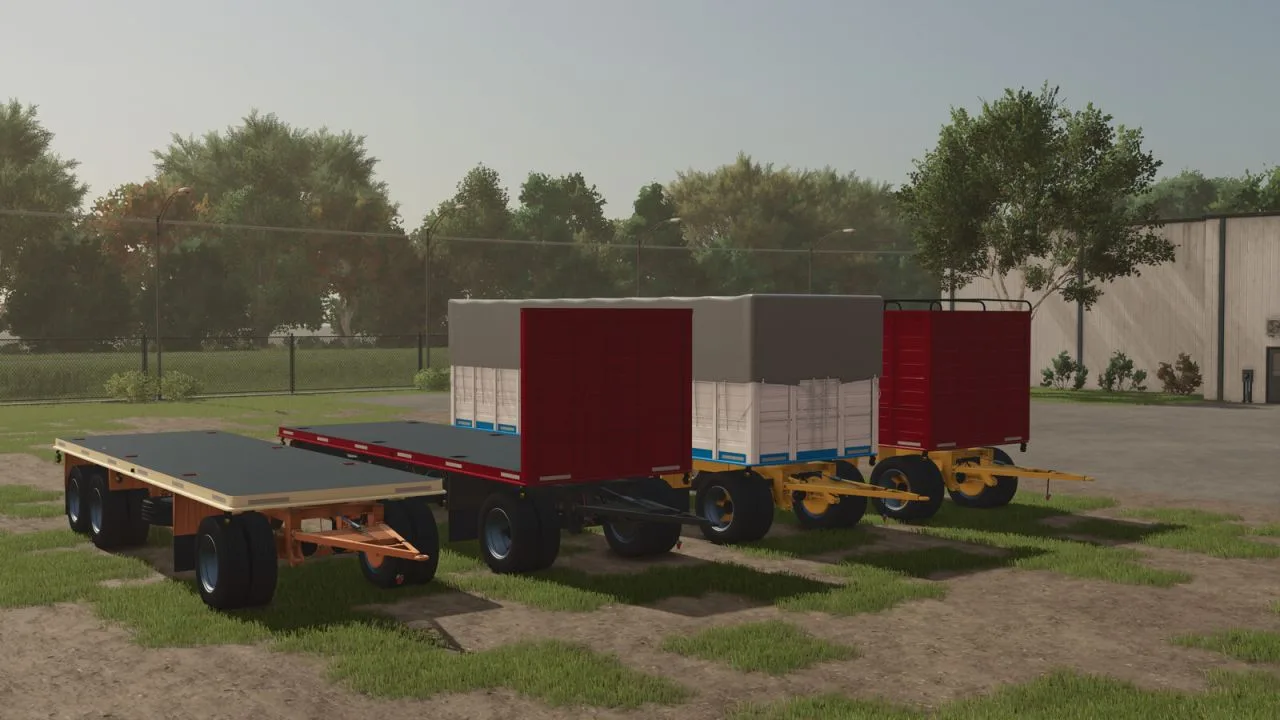 Helvetica 80s Trailer Pack FS25 - screenshot 1