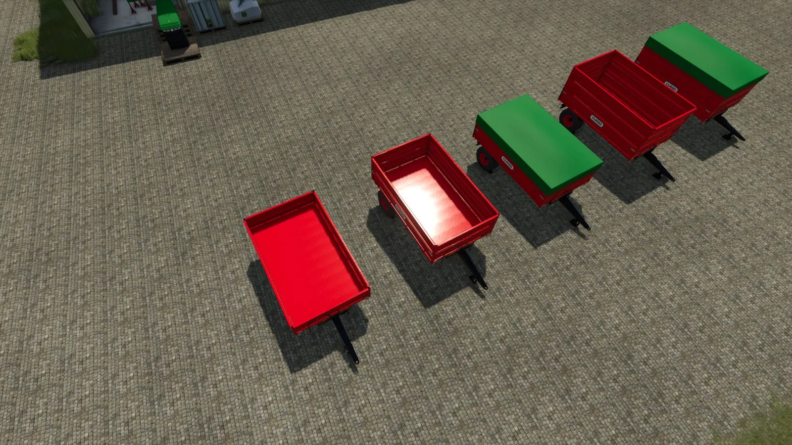 1 Axle Cargo Tipper FS25 - screenshot 2