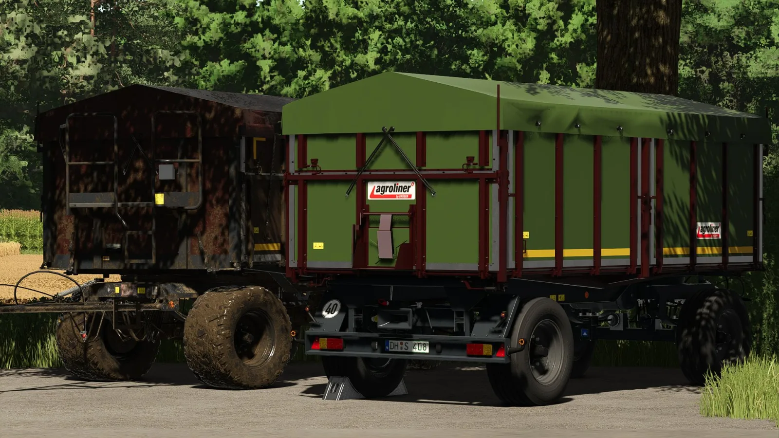 Kröger Agroliner HKD 302 FS25 - screenshot 1