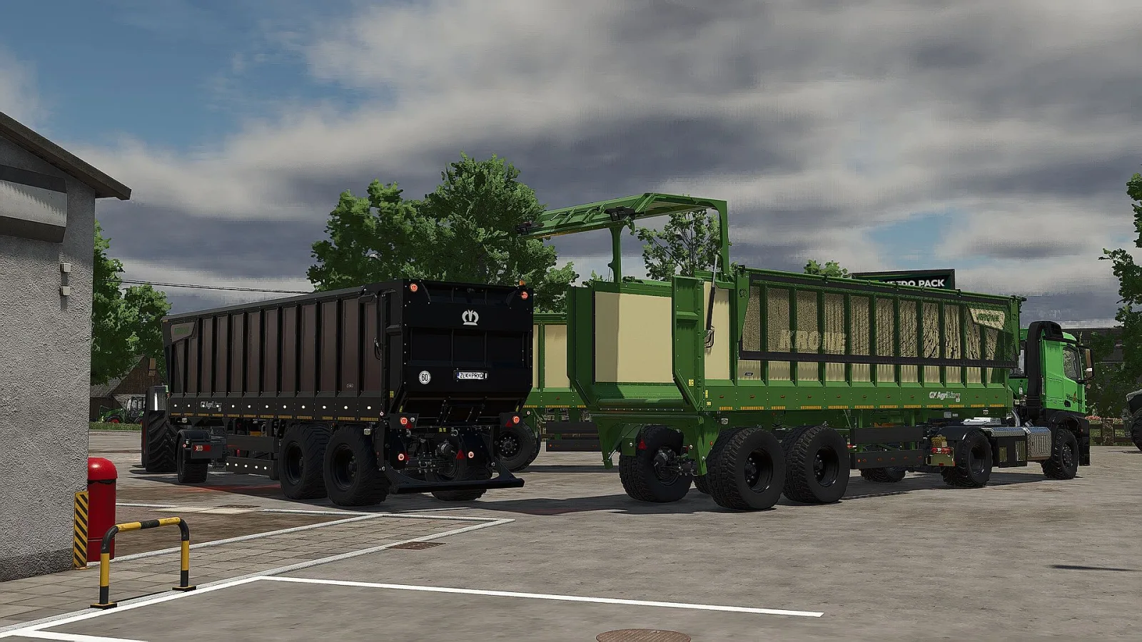 KRONE GX AgriLiner 520 FS25 - screenshot 1
